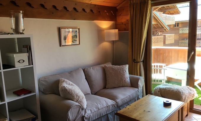 Araches-la-Frasse Apartamento | Elegante apartamento para dormir cómodamente 5, en el corazón de Les Carroz