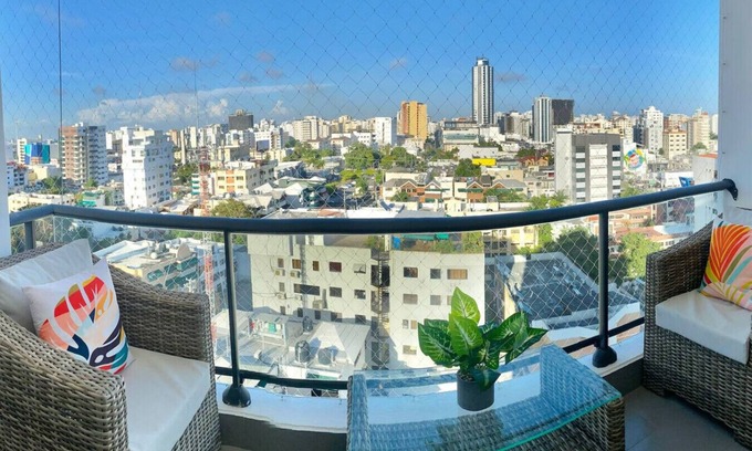 Lope De Vega Condominio | Stylish, City Center Condo, Fast Wi-Fi, Full AC...