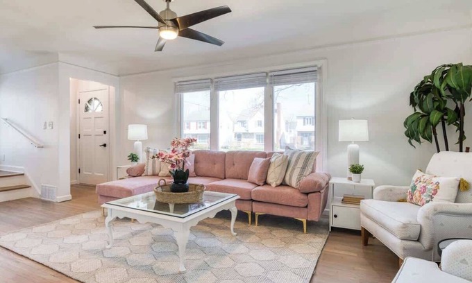 Cleveland Casa | VNTG 3BR Designer Home w/ Deck, Sunroom & Finished Basement