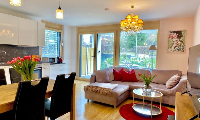 Hoerbranz Apartamento | Stylish "Coco" apartment on Lake Constance