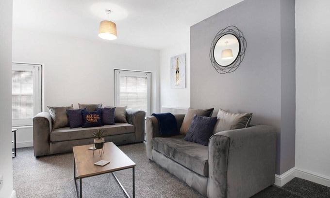Stockton-on-Tees Apartamento | Stylish Comfort 2-BedFlat In Stockton, Sleeps 3