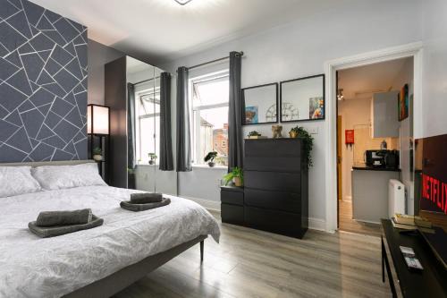 Leicester Apartamento | Stylish Luxury Leicester Studio near City Centre!
