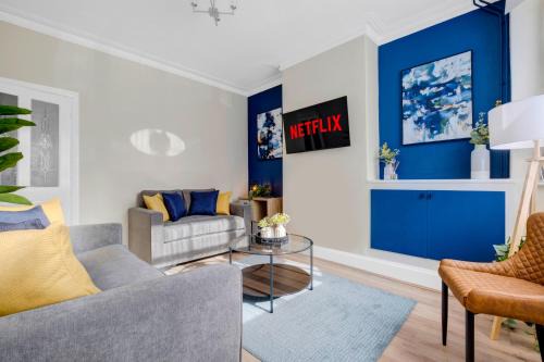 Aylestone Apartamento | Stylish Modern 2 Bedroom House - HUGE Price Cut - Free Parking - Wifi & Smart TV
