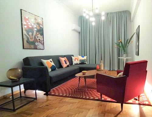 Platia Viktorias Apartamento | Stylish, modern apartment in Athens city centre.
