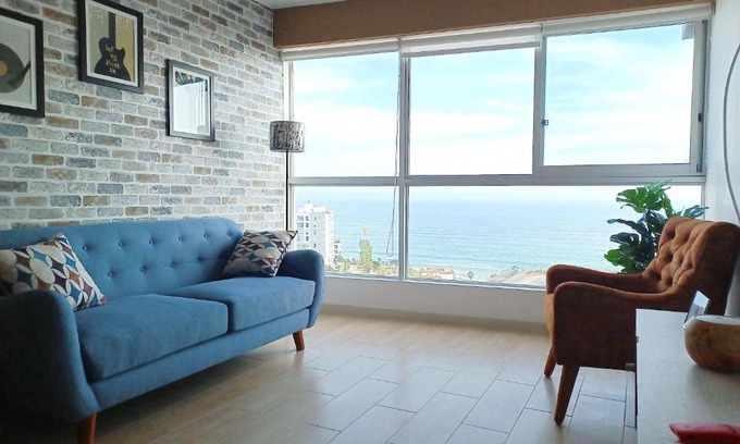 Magdalena del Mar Apartamento | Stylish New Apartment with stunning Ocean View near Miraflores