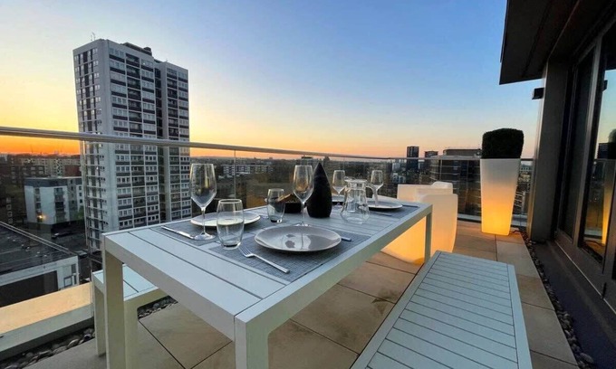 Hoxton Apartamento | Stylish Penthouse with London Views