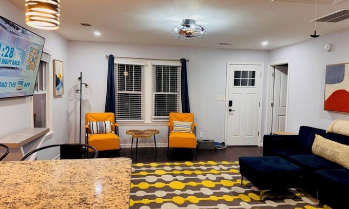 Roswell Casa | Stylish Retreat w/ Fire Pit & Porch