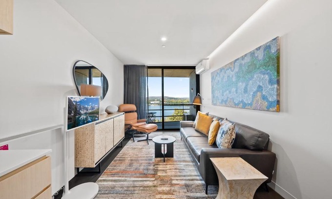 City West Apartamento | Stylish Studio in Acton with Stunning Water Views