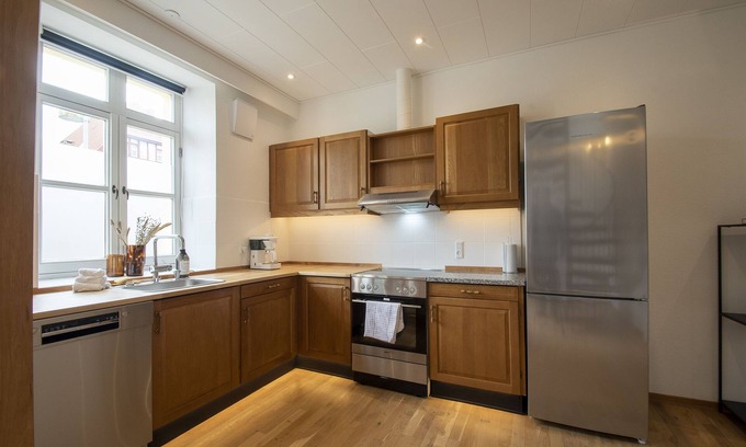 Sønderborg Apartamento | Stylish two floor Deluxe Apartment