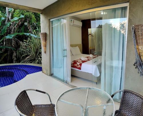 Pescaria Apartamento | Suite com jacuzzi privativa