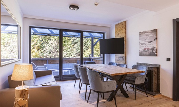 Vorderglemm Apartamento | Suite with 2 bedrooms, IR-sauna & wellness area