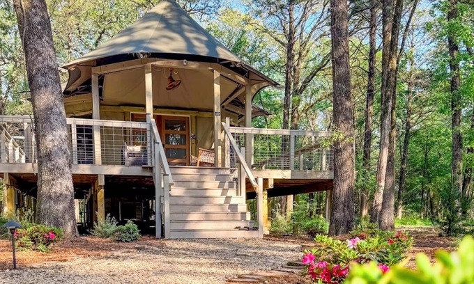 Miller Grove Cabina | Sultry Safari Unique Romantic Glamping Cabin