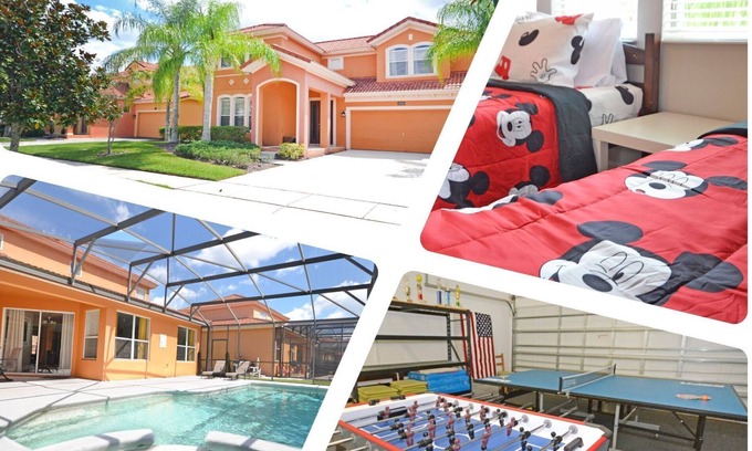 Bellavida Casa | Summer Sparkle - 4 bedroom / 4 bathroom pool home with hot tub and games room