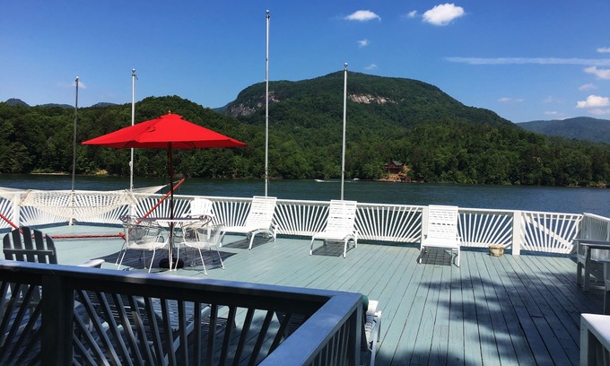 Lake Lure Cabaña | Especiales de verano !!! Mejor Waterfront en Lake Lure. ¡Diversión familiar!