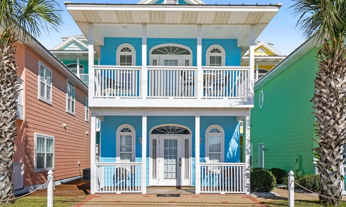 Lullwater Beach Casa | Summer Towne Cottage / House - ¡150 PASOS A LA PLAYA! ¡MASCOTAS, piscina en la playa y más!