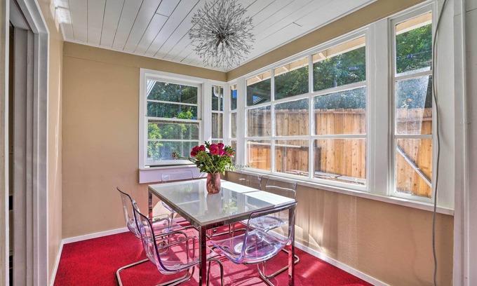 Boulder Creek Casa | Sun-Dappled Retreat: Walk to Restaurants!