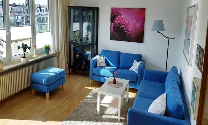 Goethestraße Apartamento | Sun-drenched apartment close to the city - perfect for long-term guests! Balcony elevator