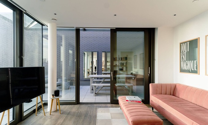 Bunhill Apartamento | Sun-filled penthouse with incredible London views.