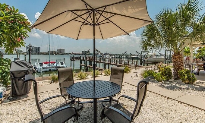 Clearwater Beach Casa | Sun Harbor Unit 1 - A Weekly Beach Rental 3 Bedroom Townhouse by Redawning