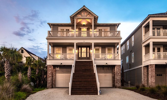 Pawleys Island Casa | Sunburst 6 bedroom ocean front house on Pawleys Island