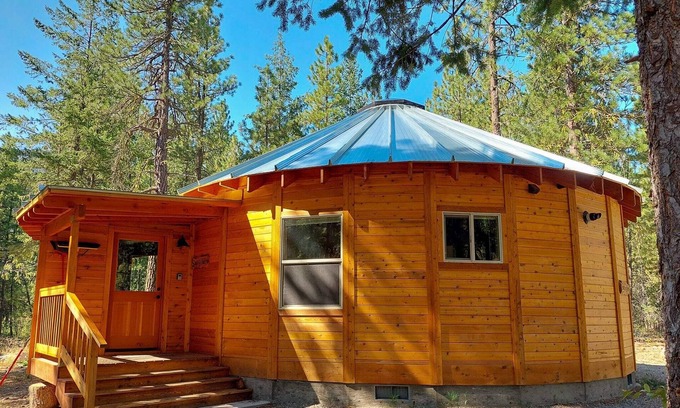 Mazama Cabina | Sunflower Yurt - Mazama special place