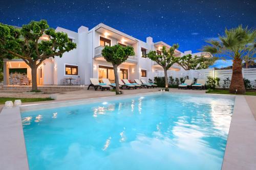 Georgioupolis Casa | Sunlight Grand Villas 3 Beheizte Pools 36 Gäste