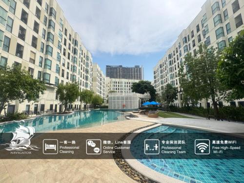 Bang Na Apartamento | Sunlit Nest Sukhumvit