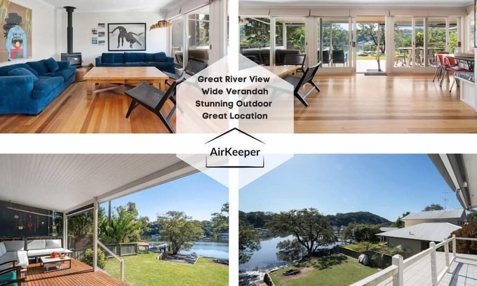 Brooklyn Casa | Sunlit Riverfront Escape/ Hawkesbury