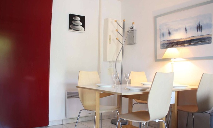 Quartier du Stade Casa | Casa cerca de la playa con piscina, terraza y WiFi en Châtelaillon-Plage