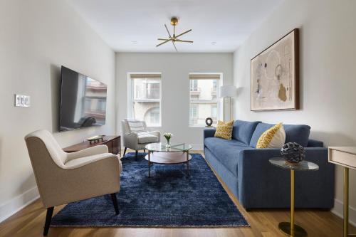 Hoboken Apartamento | Sunny 2BR Loft Work Relax Minutes to NYC