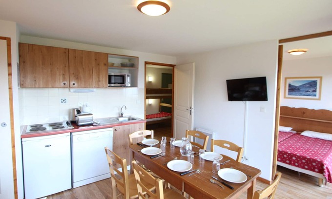 Chamrousse Apartamento | Apartamento Chamrousse, 1 dormitorio, 6 personas