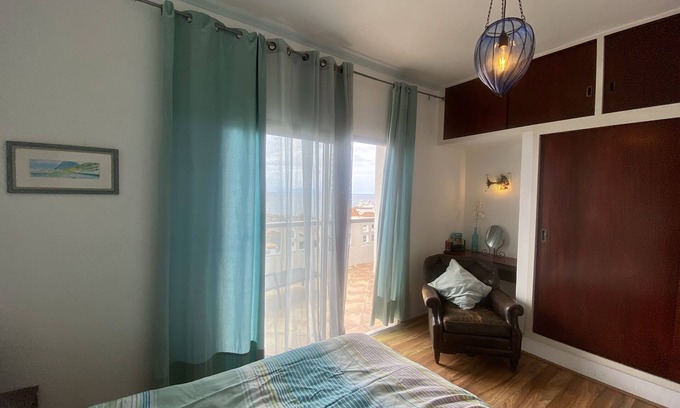 Valle Gran Rey Apartamento | APARTAMENTO CON PUERTO SOLEADO EN VALLE GRAN REY CON GRAN BALCON, A 50m DE LA PLAYA, WIFI