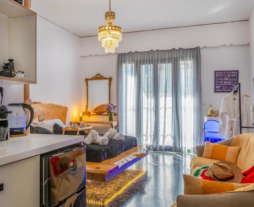 Old Town Rethymnon Apartamento | Sunny Palm Room Crete