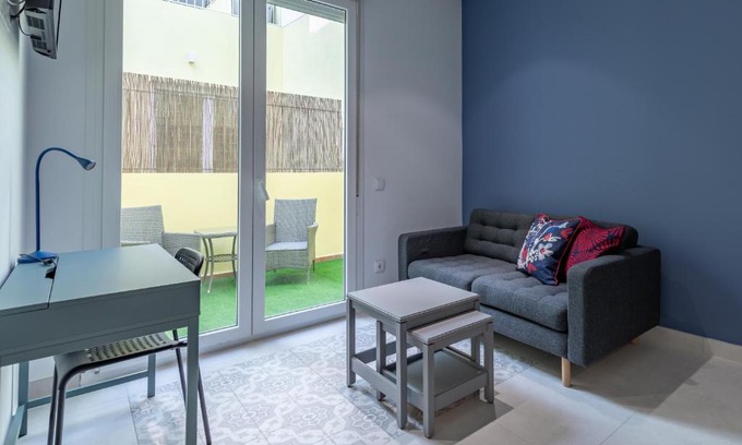 La Petxina Apartamento | Sunny,Private Terrace,Wheelchair access