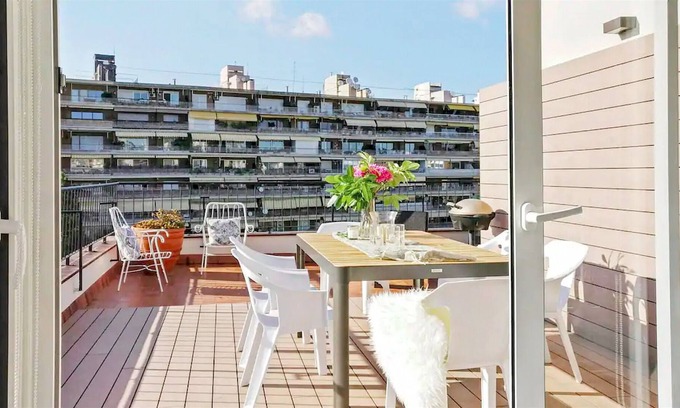 Sarria-Sant Gervasi Apartamento | Sunny terrace 3BR luxury Penthouse - Ferran Batik