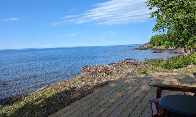 Eagle Harbor Cabaña | Sunrise Cove Cottage: Summer Bliss Awaits - Swim, Hike & Explore on Lake Superior