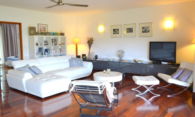 Punaauia Apartamento | Sunset Beach Carlton - Tahiti - lujo, playa y piscina - 4 pers.