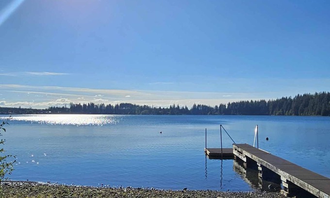 Matlock Chalet De Esquí | Sunset Cabin on Lake Nahwatzel