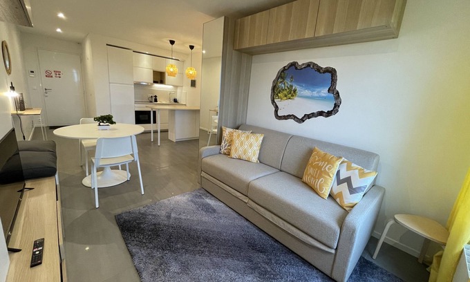 Villejust Apartamento | Sunset Cocoon T2 46m2 Proche Centre Ville