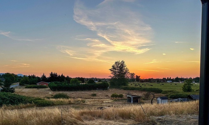 Sequim Casa | Sunset Farm House in Sequim near Olympic National Park