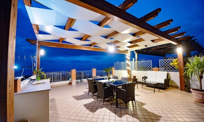 Pizzo Apartamento | - Sunset Penthouse - Penthouse panorámico con vista al mar - Resort con piscina