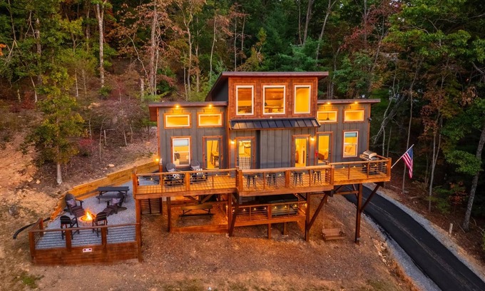 Morganton Cabina | Sunsets on Garren Cove