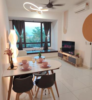 Bandar Sunway Apartamento | Sunway Greenfield Residence with Amazing Pool Facilities