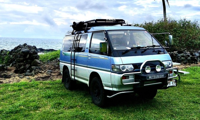Waihee-Waiehu Casa | Super cool JDM Mitsubishi Delica Camper Van “Dee-Zel”Van life, Best Van on Maui