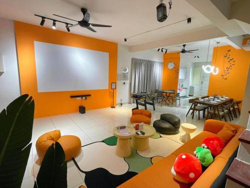 Tebrau Casa | Super Mario World Karaoke BBQ Mount Austin 16 Pax