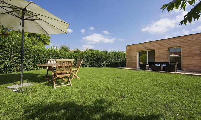 Saubion Casa | magnífico patio villa T3, amueblado con turismo de 3 estrellas, a 8 km del océano