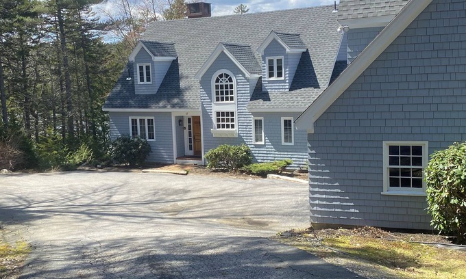 Edgecomb Chalet De Esquí | Superb 4 hab Inicio de 5+ privada Acres- Deep Water. Muelle & View