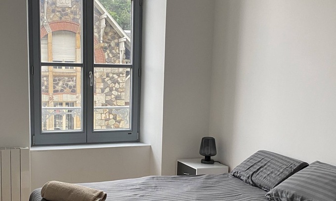Royat Apartamento | Apartamento-Apartamento-Vista a la Ciudad-Baño con ducha