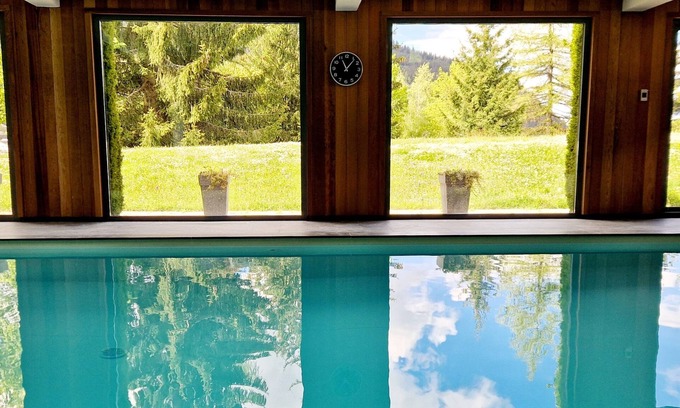 Le Planellet Apartamento | Superb apartment with swimming pool and sauna, Golf and ski in, Mont d'Arbois