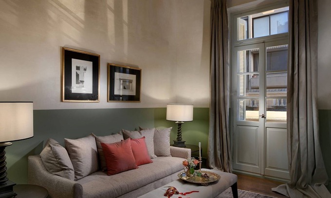 Monastiraki Villa | Superb Athens Apartment | 1 Bedroom | Apartment Elefseria | Furnished Balcony with City View | Athinaidos